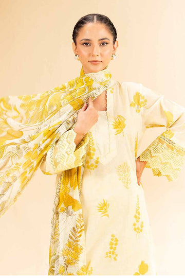 Nishat Linen 2 Piece - Printed With Laces Suit - 42501274 Online Shopping